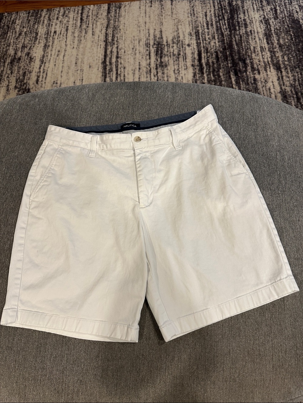 Nautica white twill shorts